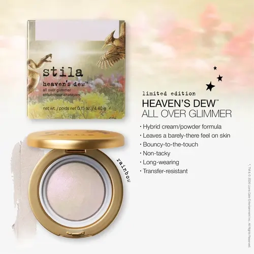 Stila x Hunger Games Heaven's Dew All Over Glimmer - Rainbow, Sunrise on The Reaping, Limited Edition
