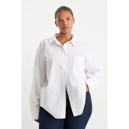 THE POPLIN EASY SHIRT | WHITE