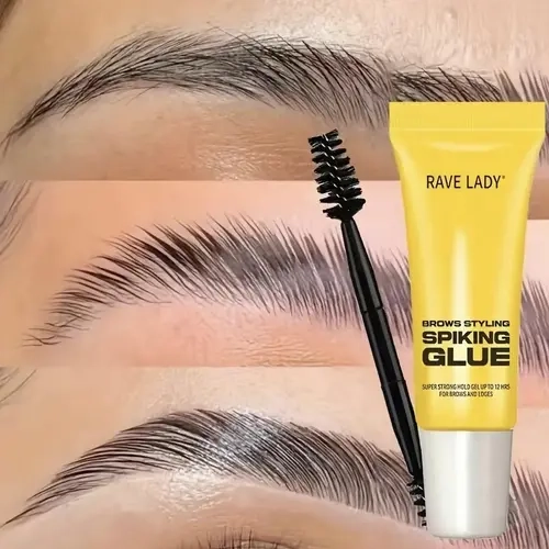 3PCS Transparent waterproof eyebrow styling gel with brush - long-lasting hold, suitable for all eyebrow types, clear brow shape, lightweight formula, a daily makeup essential, Cosmetic, Brow Enhancer