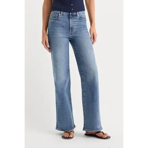 ALWAYS FITS PETITE SLIM PALAZZO JEANS | TAWNY
