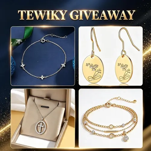 TEWIKY Balloon Charm Jewelry Set, Fashion Costume Accessories (Promotional Giveaway Item)