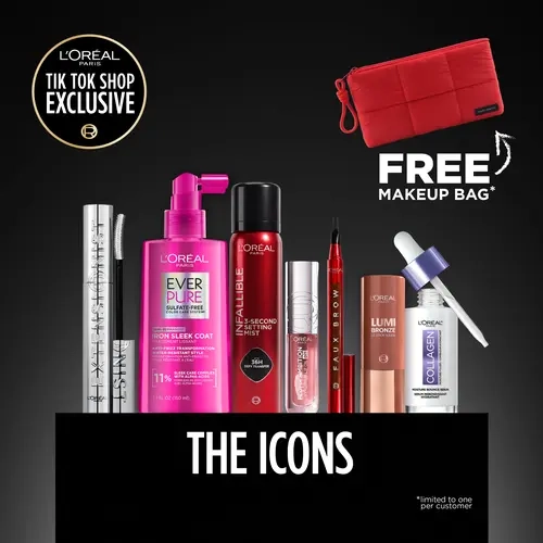 The Icons 7-Piece Makeup & Hair Bundle with a free gift with purchase Lightweight