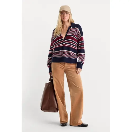 VINTAGE WIDE CORDUROY PANT | CAFE CLAY