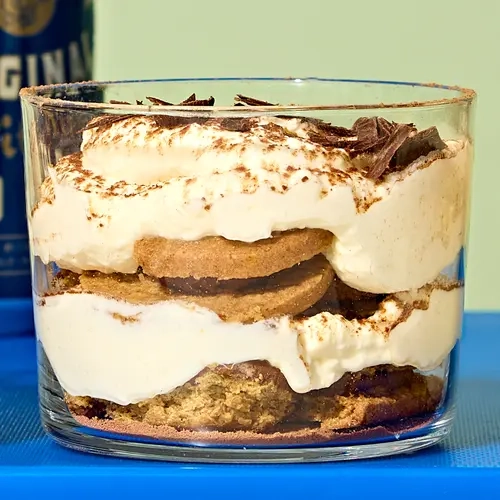 Hungryroot High Fiber Tiramisu Dessert Kit, 4-Serving No-Bake Option with Easy Assembly, Rich Creaminess, Contains Wheat, Requires Refrigerator Storage & Chill Before Serving