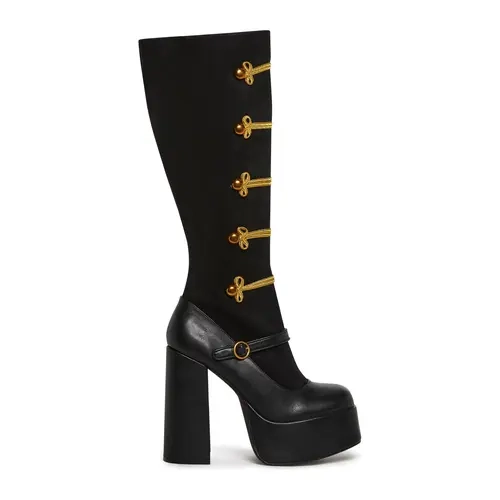 Queens Guard Military Platform Boots