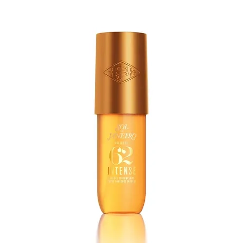 Sol de Janeiro Cheirosa 62 Intense Aero Spray Unisex Fragrance (90ml) - High Concentration Long Lasting Perfumes, 10-Hour Scent, Pistachio Notes, Vanilla Perfumes, Signature Solar Ambery Accord, Intense Aroma