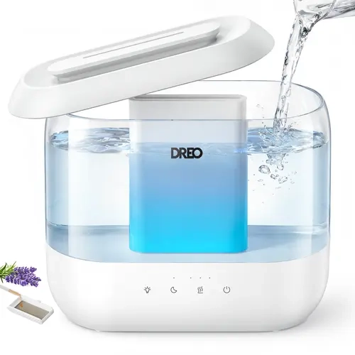 DREO HM311 4L Large Tank Household Humidifier - Silent Mode, 36H Long Runtime, 28 dB Quiet Operation for Bedroom Use