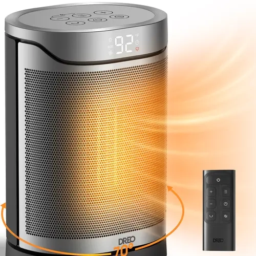 DREO Indoor Space Heater, Household Home Appliance for Personal Room Heating