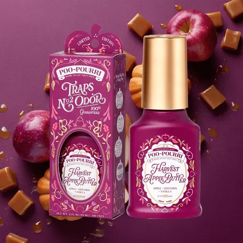 [Poo~Pourri] Toilet Spray 2oz - Harvest Apple Butter - Limited Edition