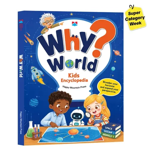 {Auction Online} TIMETOME Kids Encyclopedia Book - 100,000 Why Questions & Answers, Educational Learning Toy for Boys & Girls Ages 4-8, Science Nature Space Animal Knowledge Book, STEM Early Learning Gift