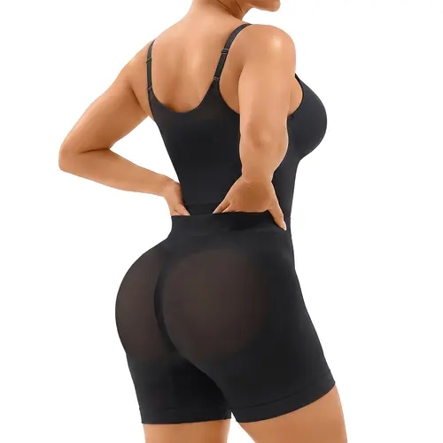 YIANNA Easy Off Bodysuit Tummy Control Shapewear Invisible Full-Body Shaper for Everyday Wear Faja Body Shaper Shapewear Body Suits