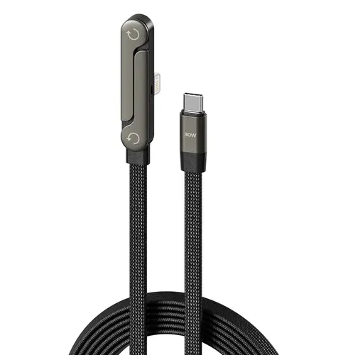 Basemo 240W USB C to USB C Fast Charging Cable, Fidget Spinner Stress Relief Toy, Party Decision Game, 48-Strand Braided Type-C Cord, 480Mbps Data Transfer, Giftable Tech Gadget for Holiday Gifting, Back to School, Home Office & Camping