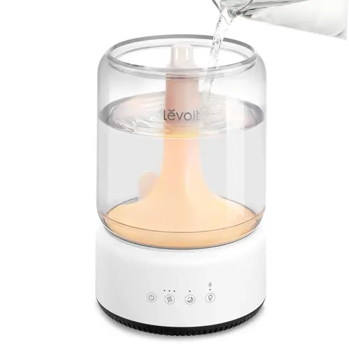 LEVOIT Neoclassic Series Smart Humidifier for Home, 4.2L Top Fill Cool Mist Large Size Humidifier, 432 Ft² Coverage, App Control, Custom Humidity, Night Light, Sleep Support, Baby Safe, US Plug
