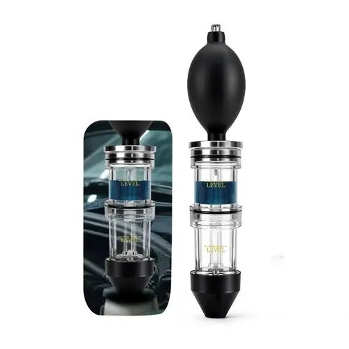 GJANSH Dual-Chamber Head Gasket Tester Kit,Accurately & Quickly Detects Leaks in Head Gasket