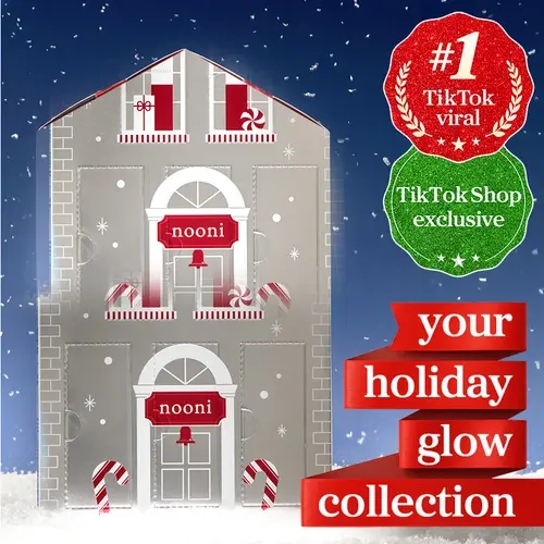 2026 Nooni Korean Holiday Limited Lip Tint Stain Bundle | Glossy Lip Stain, Tinting & Long Lasting, Moisturizing Lip Care Hydrate Lipgloss Lipstick Makeup Glossy Hydrating Moisturizer Plump Transfer-proof
