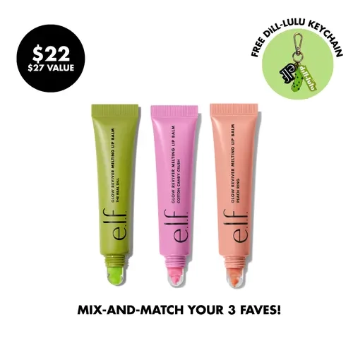 Make It a Dill: Pick 3 Flavors (including Pickle!) & Build Your Own Glow Reviver Melting Lip Balm Bundle