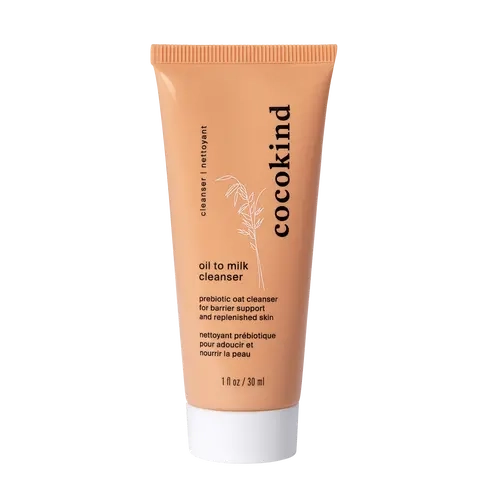 [cocokind] Travel-Size Oil To Milk Cleansing Balm | Gentle Hydrating Face Wash | Remove Makeup