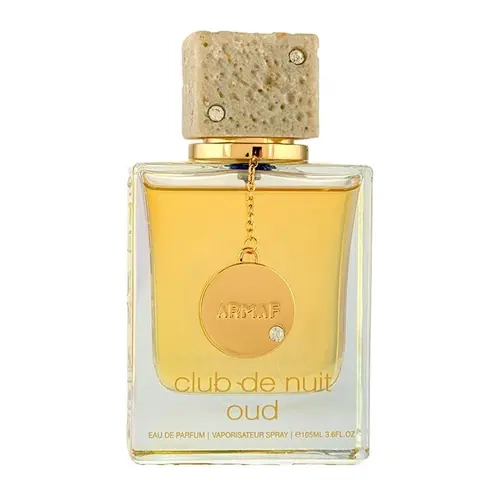 ARMAF Club de Nuit Oud Eau de Parfum Unisex 3.6 oz / 105 ml | Juicy citrus and sweet fruit over warm jasmine‑amber and a deep oud base