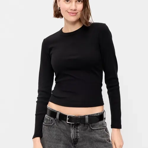 Old Navy Women's Snug Long-Sleeve T-Shirt