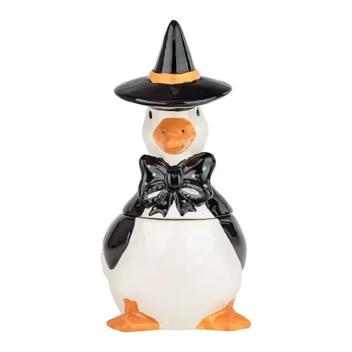 10 Strawberry Street Spooky Goose Canister