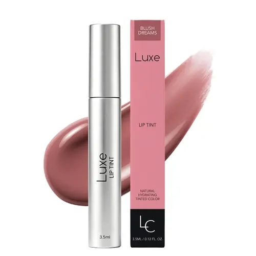 Luxe Gel Lip Tint - 3.5ml Hydrating Dewy Lightweight Lipstick Gloss, Natural Glow Makeup for Lip Care