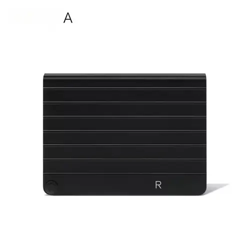 Card Holder Aluminum-Magnesium Alloy Card Holder Document Storage Bag
