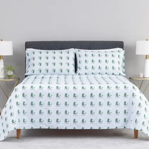 Berkshire Peanuts Holiday Sheet Set- Queen