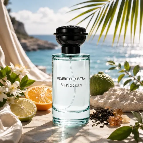 Variocean Eau de Parfum for Men 1.7FL Oz(50ml), Long Lasting Fresh Cologne, Citrus Woody Fragrance with Tea Notes, Men's Everyday Perfume Gift#sohochic