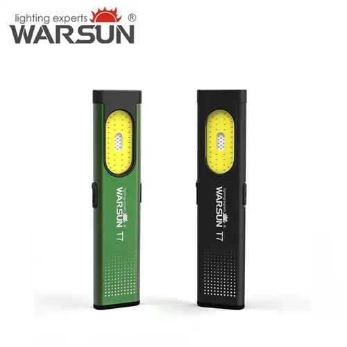 WARSUN T7 EDC Flashlight, Pocket LED Work Light withMagnetic Base & Clip, USB-C Rechargeable, CompactEveryday Carry Tool for Camping, Car Repair and OutdoorUse
