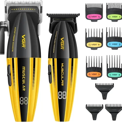 VGR 285 Hair Clipper and 285T Hair Trimmer Set