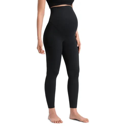 CRZ YOGA Maternity No Front Seam Legging 25"