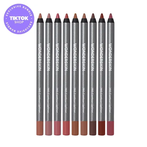 Wonderskin 360 Contour Lip Liner – All Shades Set | 9 shades