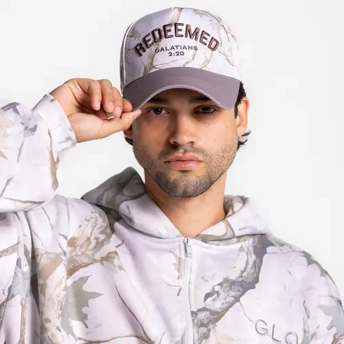GLO Kingdom Essential Trucker Hat | Camo Collection | Christian Hat, Adjustable One Size