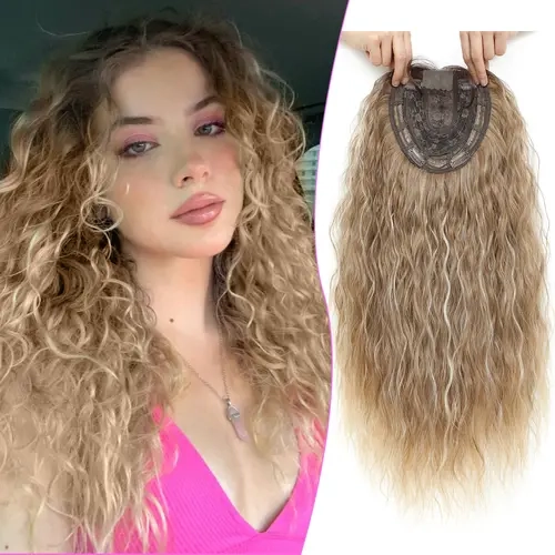 PANEWAY 20-Inch Hair Topper Wiglet for Women, Instant Hairstyle Transformation for Special Occasions, Bridesmaids, Prom, Galas & Cocktail Parties