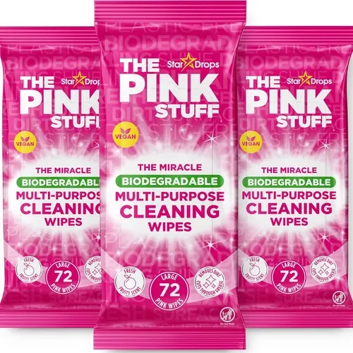 Stardrops The Pink Stuff Miracle Multi-Purpose Cleaning Wipes 216 Count