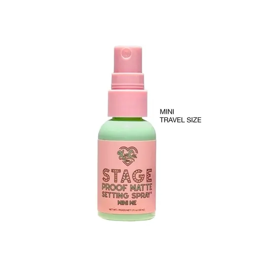 KimChi Chic Beauty Stage Proof Matte Setting Spray Mini Me - 1fl oz, Long Lasting, Rice Powder