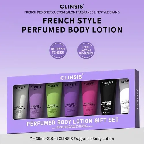 Perfumed Body Lotion Gift Set - Scented Body Care Moisturizing Moisturizer, Travel-Friendly for Daily Care, Soft Skin & Long-Lasting Moisture