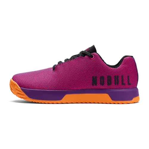 NOBULL Women's Outwork Edge Shoe in Signal Pink Flare - OG Strength Training Shoe, Durable Gym Trainer, Lifting Sneaker