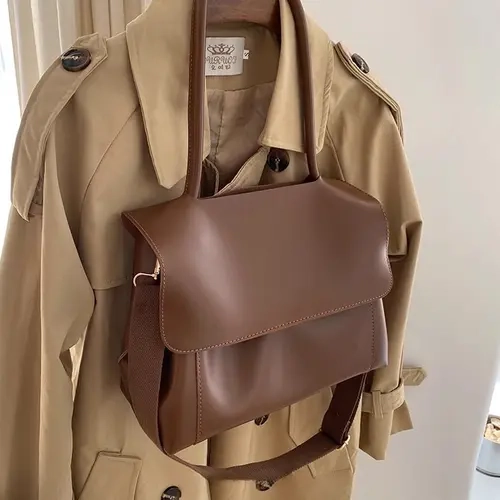 Women's handbag, large capacity bag, single shoulder underarm tote bag, niche design, high-end feel, can also be used as a crossbody bag