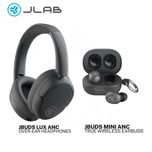 {Your Choice Bundle} JBuds LUX ANC Headphones + JBuds Mini ANC Earbuds