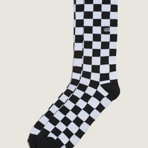 Checkerboard Crew Socks