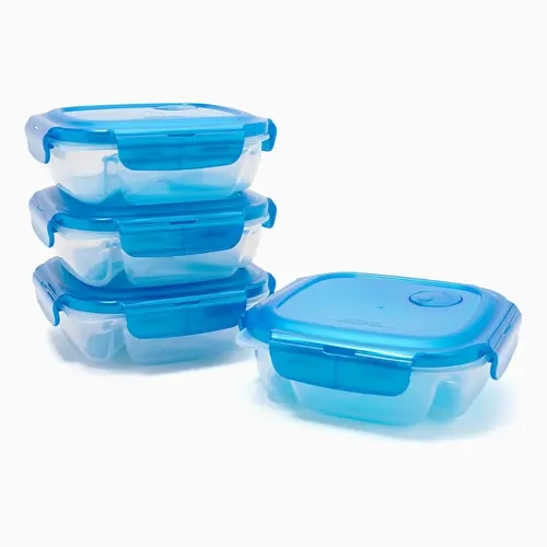 LocknLock Set of 4 Square Divider Plates