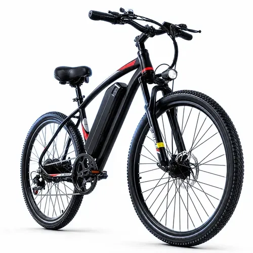 1500W Peak Motor Electric Bike for Adults, 26" E-Bike, 25 MPH, 45+ Miles Range, 576WH Removable Battery, 7-Speed Commuter Electric Bicycle
