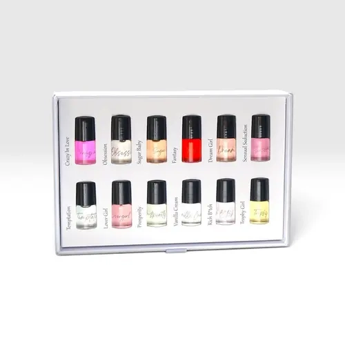 PHEROMONE AND PERFUME DISCOVERY SET 12 x 2mL - DLA COSMETICS