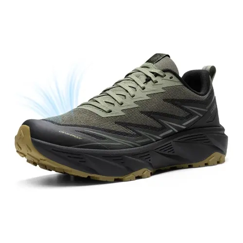 NORTIV 8 Men's All-Seasons Active Casual Trainers - EVA Cushioned, Textile Breathable, Rubber Non-Slip Men's Shoes for Walking, Hiking