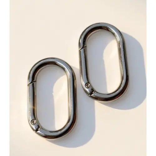 Silver Hook Hardware Accessory for Chains