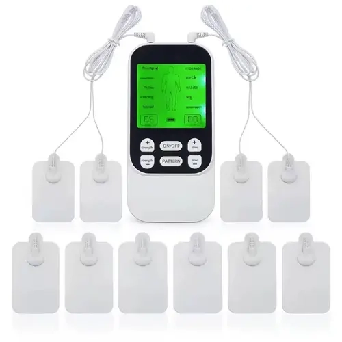Dual-Channel Electric Pulse Muscle Massager, Rechargeable Portable Relaxation Stimulator, 10 Modes & 30-Level Intensity for Neck & Waist Relief, Premium Wellness Gift, Black Friday Pre-Sale Item