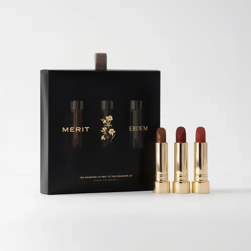 MERIT - LIMITED EDITION - Signature Lip Trio - Boxed Gift Set