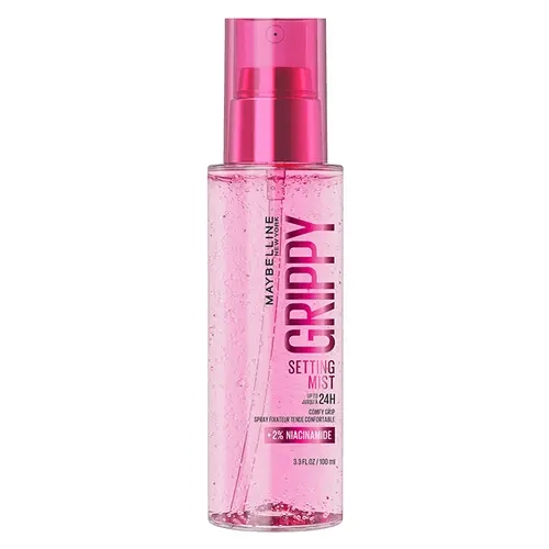 Grippy Setting Mist, Up to 24HR Wear Setting Spray, Dewy Finish, Maybelline New York