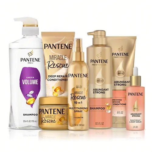 [NEW!] Pantene Mega Bundle: Ultimate Hair Care Set for Stronger & Shinier Hair, Includes Bestselling Scalp & Root Serum